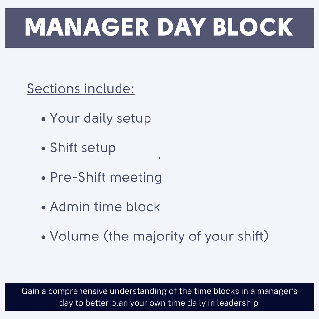 Restaurant Manager Operations Toolkit