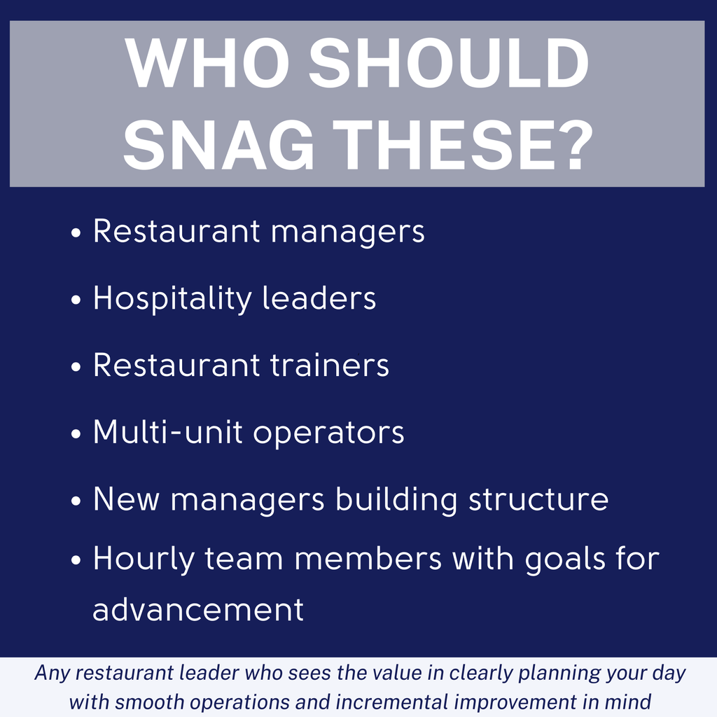 Restaurant Manager Operations Toolkit