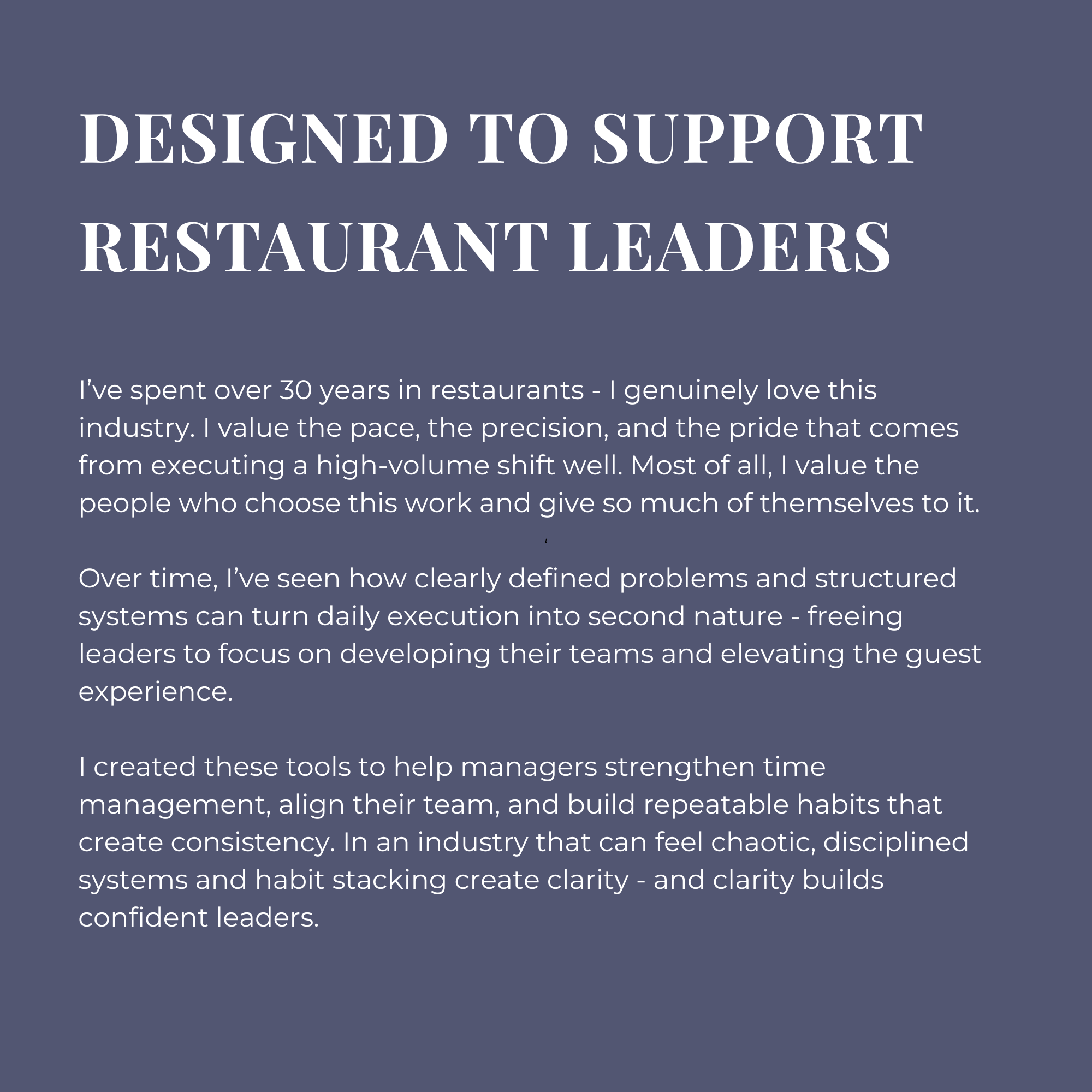 Editable Restaurant Spec Card Template