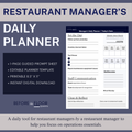 Manager Daily Planner