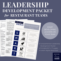 Employee Development Program for Restaurant Leadership