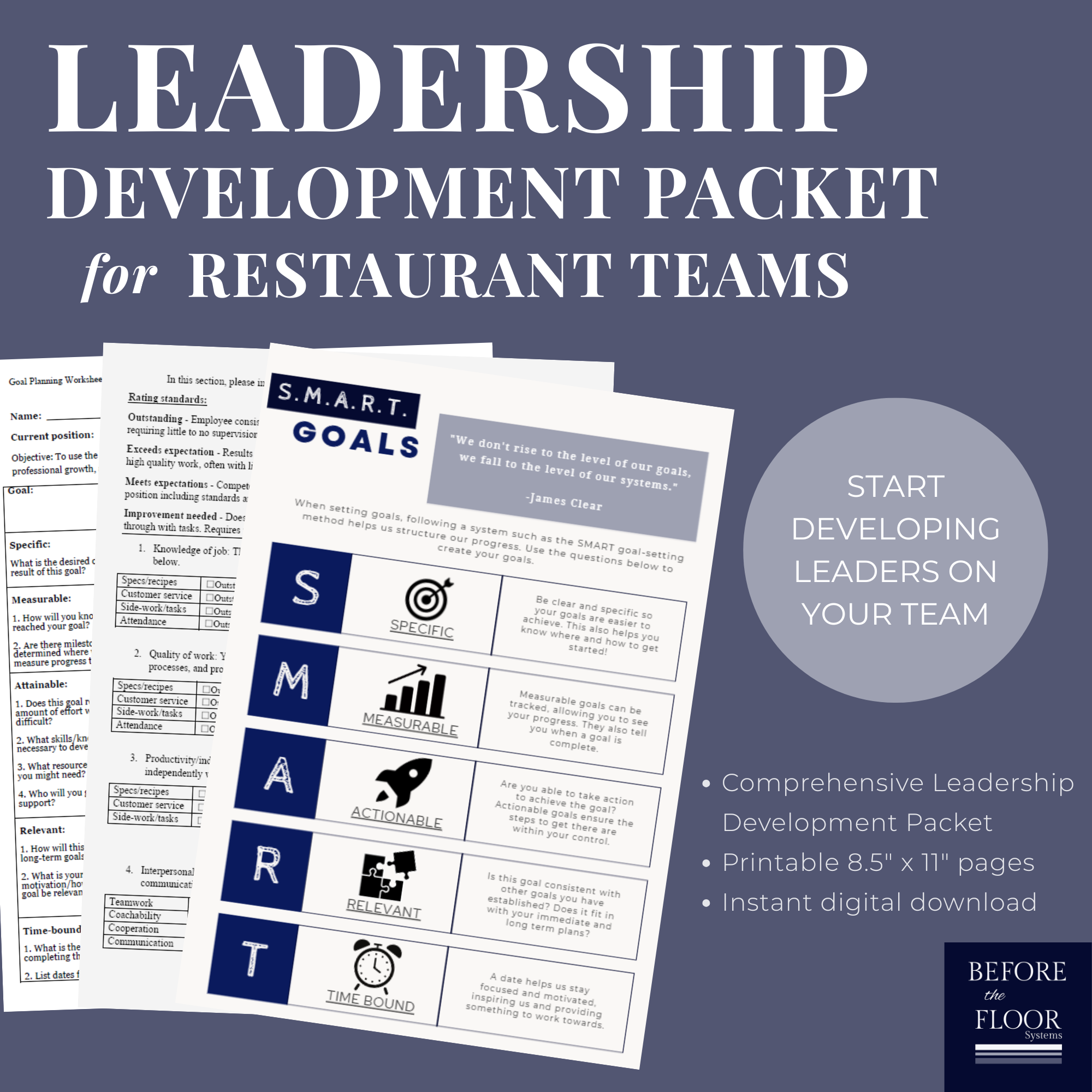 Employee Development Program for Restaurant Leadership