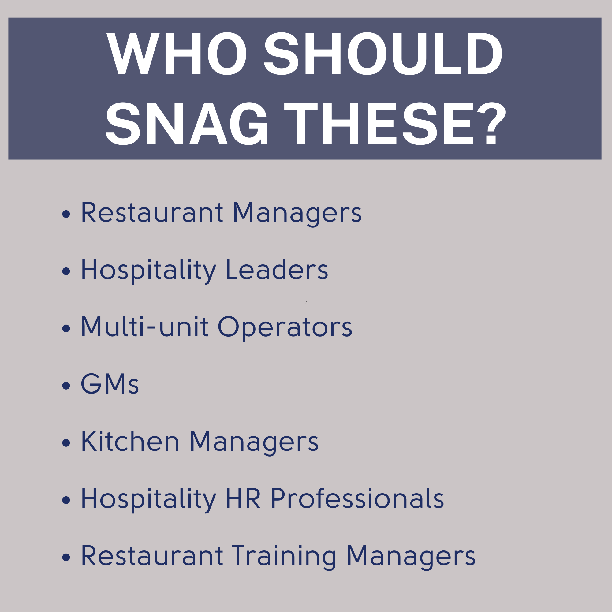 Restaurant Staffing Interview Guides for FOH and BOH